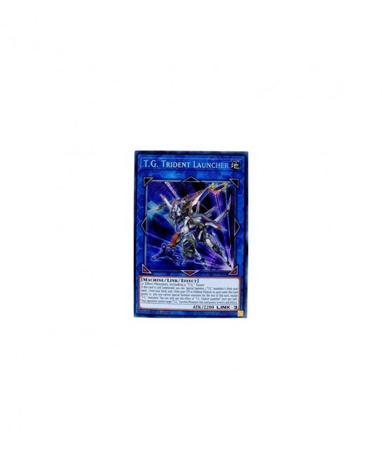 T.G. Trident Launcher - SAST-EN050 - Savage Strike - First Edition - Secret Rare $13.08 Card Games