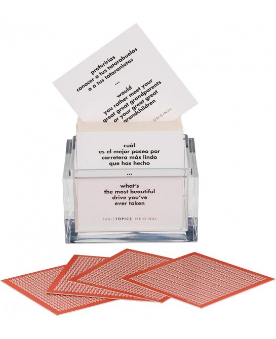 Original En Espanol - The Perfect Card Game to Learn Spanish & Practice Your Spanish Fun Question Card Game to Play with Frie...