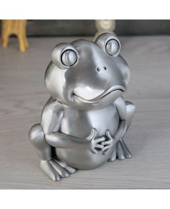 European Style Retro Piggy Bank Metal Crafts Durable Multifunctional Home Furnishings Adult Collectibles Children's Gifts (Co...
