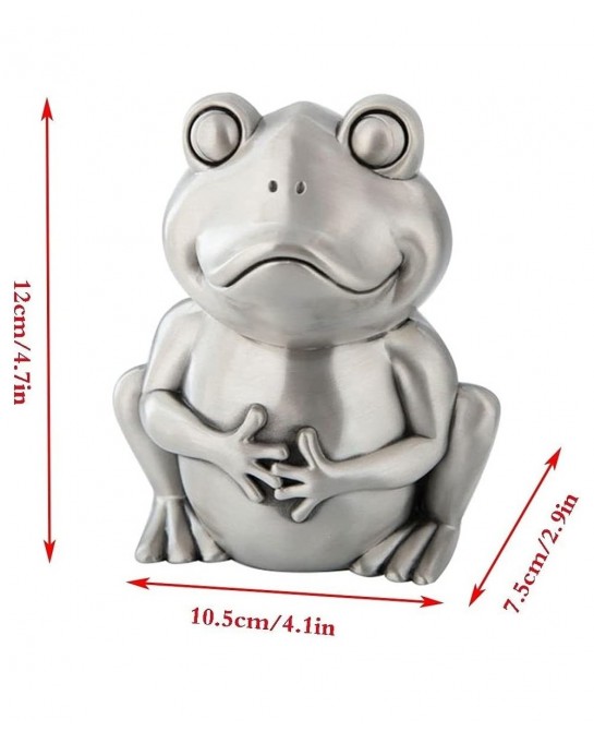 European Style Retro Piggy Bank Metal Crafts Durable Multifunctional Home Furnishings Adult Collectibles Children's Gifts (Co...