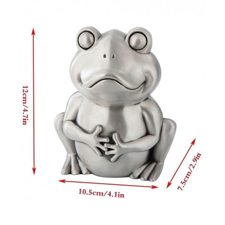 European Style Retro Piggy Bank Metal Crafts Durable Multifunctional Home Furnishings Adult Collectibles Children's Gifts (Co...