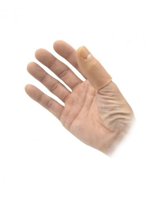 Magic Thumb Tip Trick Rubber Close Up Vanish Appearing Finger Trick Props - One Item with Random Color and Design $16.40 Magi...