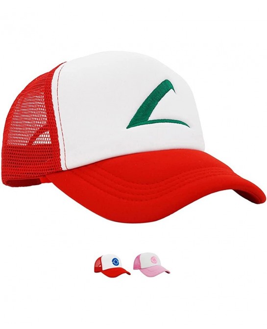 Embroidered Team Trainer Hat for Anime Cosplay Costume Trucker Snapback Cap $30.07 Kids' Dress-Up Accessories