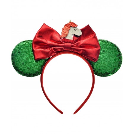 Valentine's Day Headband Sequin Sparkle Mouse Ears Minnie ears Holiday Mickey Ears $16.12 Kids' Dress-Up Accessories