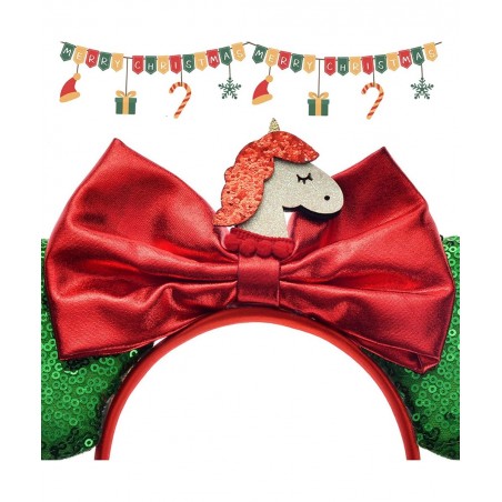 Valentine's Day Headband Sequin Sparkle Mouse Ears Minnie ears Holiday Mickey Ears $16.12 Kids' Dress-Up Accessories