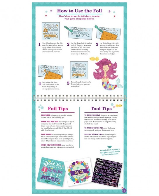 Create Your Own Quote Art Activity Kit $27.77 Kids' Drawing & Writing Boards