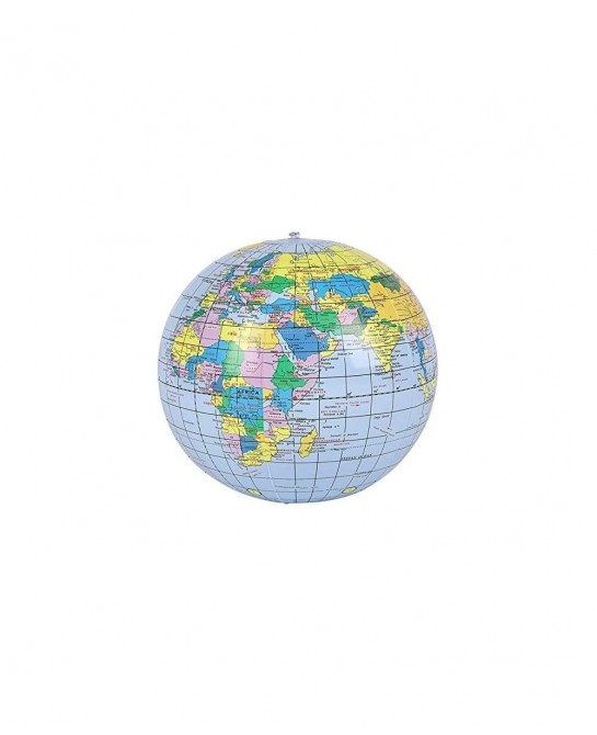 16 Inch World Globe Inflates Pack of 24 $51.77 Geographic Globes