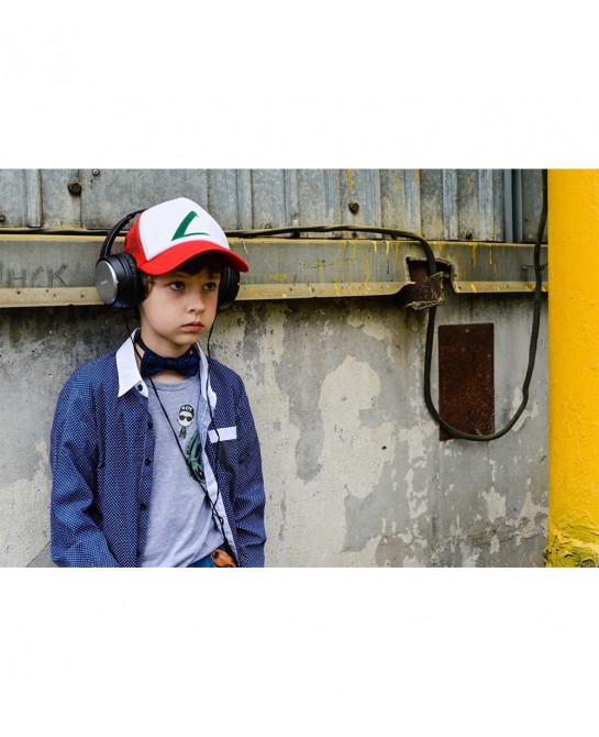 Embroidered Team Trainer Hat for Anime Cosplay Costume Trucker Snapback Cap $30.07 Kids' Dress-Up Accessories