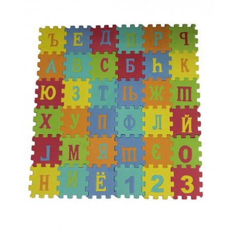 90cm Russian Alphabet Kids Carpet Foam EVA Shaggy Puzzle Crawling Russian Letters $43.72 Puzzle Play Mats