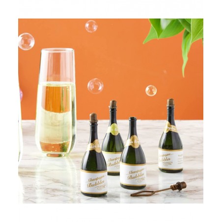 108 Count Small Wedding Bubbles for Guests Mini Champagne Bottle Design for Bulk Party Favors (22.5 ml) $57.22 Bubble Blowing...
