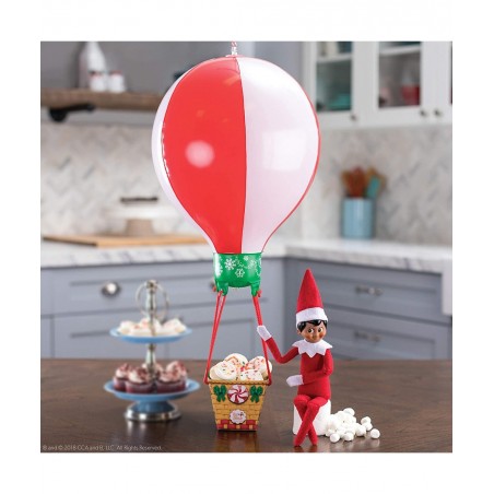 Peppermint Balloon Ride Red - Elf NOT Included $30.65 Play Figure Playsets