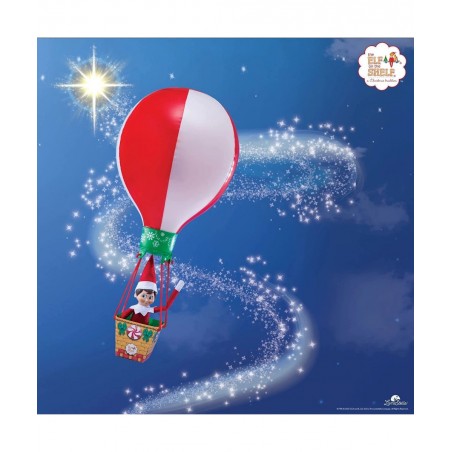 Peppermint Balloon Ride Red - Elf NOT Included $30.65 Play Figure Playsets