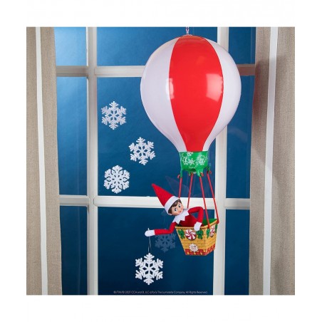 Peppermint Balloon Ride Red - Elf NOT Included $30.65 Play Figure Playsets
