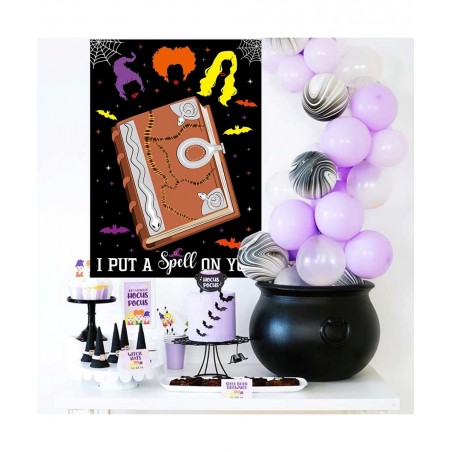 Halloween Games for Kids Party Hocus Pocus Pin The Eye on The Spell Book Halloween Party Games for Kids Adults Halloween Hocu...