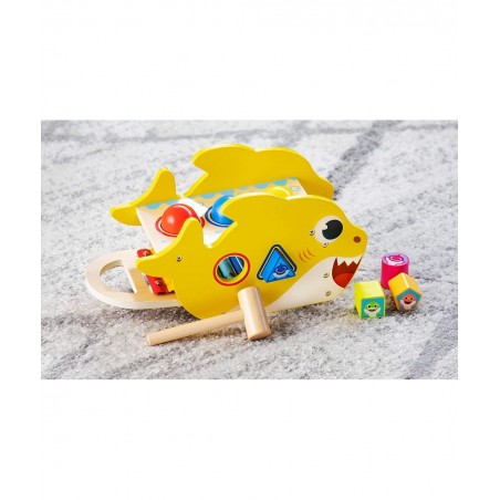 Baby Shark Pound & Tap Bench - Includes Shape Sorting Blocks and a Xylophone - Gifts for Toddlers 18 Months Old and up $47.38...