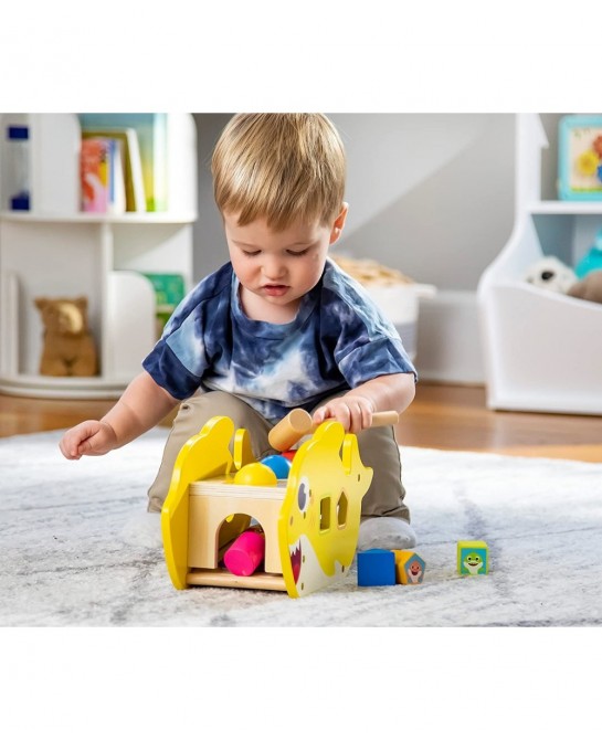 Baby Shark Pound & Tap Bench - Includes Shape Sorting Blocks and a Xylophone - Gifts for Toddlers 18 Months Old and up $47.38...