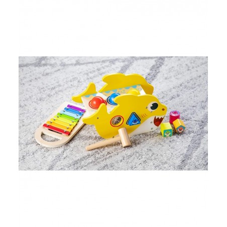 Baby Shark Pound & Tap Bench - Includes Shape Sorting Blocks and a Xylophone - Gifts for Toddlers 18 Months Old and up $47.38...