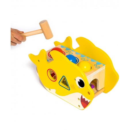 Baby Shark Pound & Tap Bench - Includes Shape Sorting Blocks and a Xylophone - Gifts for Toddlers 18 Months Old and up $47.38...