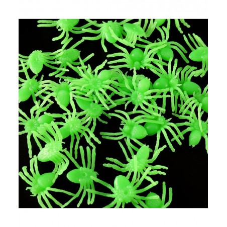 Laivomda 60 Pcs Plastic Spiders for Halloween Decorations & Party Decors Realistic Spiders Bulk Fake Spiders Halloween Prank ...