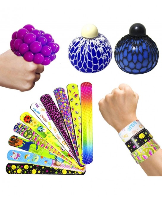 Bundle Sensory Fidget Toys Set [ 36 PCS ] Stress Relief and Anti-Anxiety Fidget Toy Pack for Kids and Adults Liquid Motion Ti...