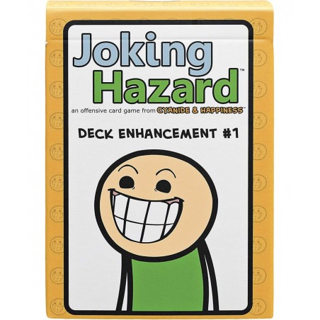 Deck Enhancement 1 - The first expansion of Comic Building Card - Party Game by Cyanide and Happiness for 3-10 players Orange...