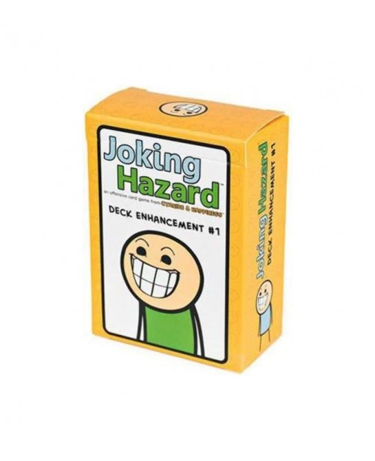 Deck Enhancement 1 - The first expansion of Comic Building Card - Party Game by Cyanide and Happiness for 3-10 players Orange...