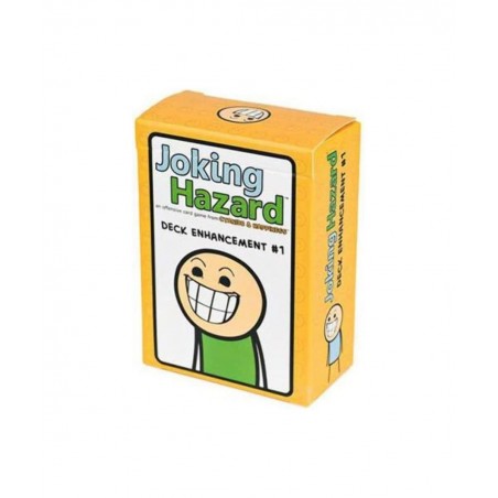 Deck Enhancement 1 - The first expansion of Comic Building Card - Party Game by Cyanide and Happiness for 3-10 players Orange...