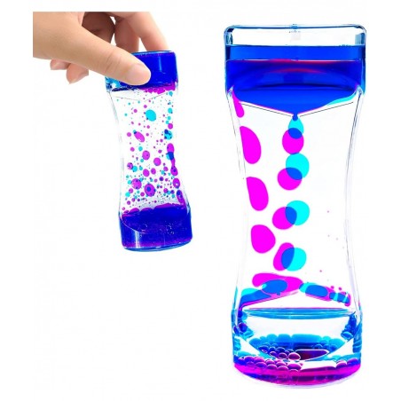 Liquid Motion Bubbler Timer Sensory Toys for Relaxation 1 Pack Water Motion Timer Fidget Toy Anxiety Toys for All Age drip Oi...