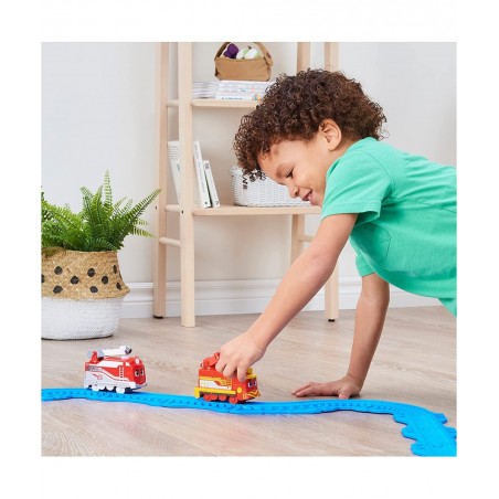 Mighty Express Rescue Red Motorized Toy Train with Working Tool and Cargo Car Kids Toys for Ages 3 and up Multicolor $23.66 P...
