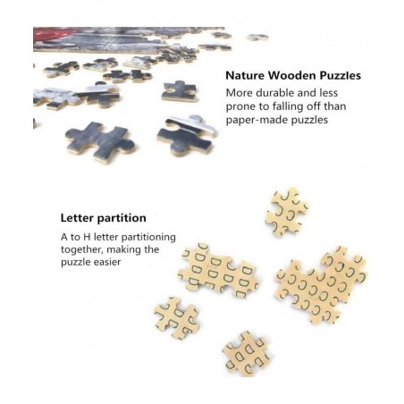Wooden Adult Jigsaw 1000 Piece Christian Cross Very Challenging Adult and Teen Casual Jigsaw Puzzle Large Size Puzzle(1A36) $...