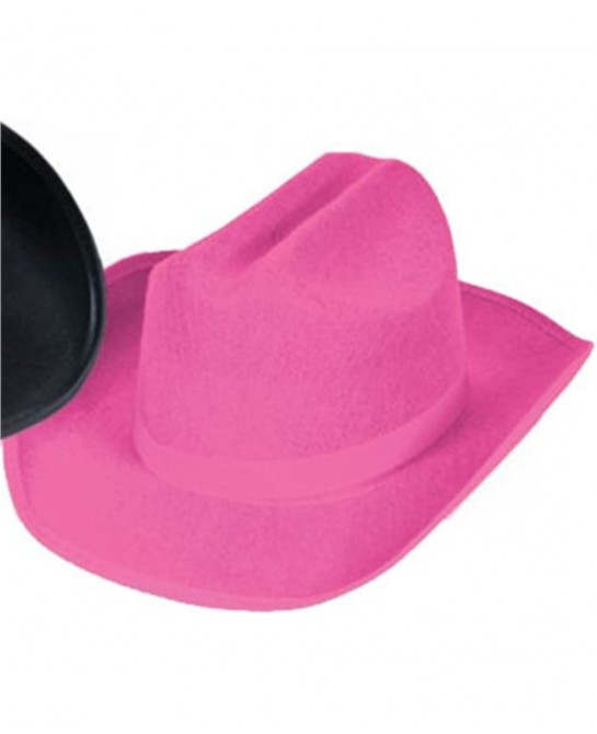 Child Sized Felt Cowboy Hat Pink 1 per Order $17.14 Kids' Dress-Up Accessories