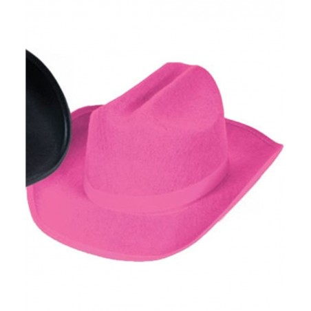 Child Sized Felt Cowboy Hat Pink 1 per Order $17.14 Kids' Dress-Up Accessories