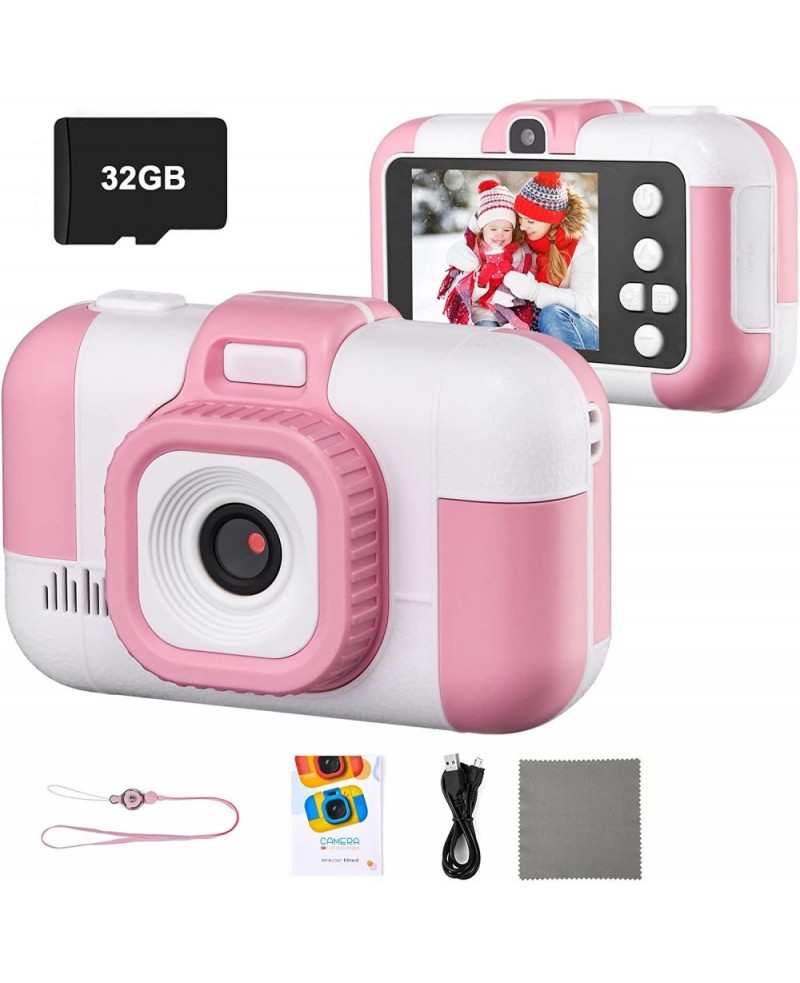 Kids Selfie Camera Christmas Birthday Gifts for Girls Age 3-10 Digital Video Cameras for Toddler Portable Toy for 3 4 5 6 7 8...
