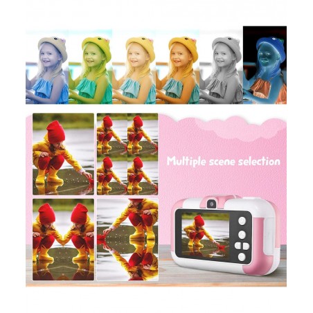 Kids Selfie Camera Christmas Birthday Gifts for Girls Age 3-10 Digital Video Cameras for Toddler Portable Toy for 3 4 5 6 7 8...