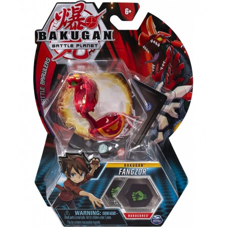 Bakugan Fangzor 2" Tall Collectible Action Figure & Trading Card for Ages 6 & Up $22.32 Action Figures