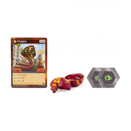 Bakugan Fangzor 2" Tall Collectible Action Figure & Trading Card for Ages 6 & Up $22.32 Action Figures