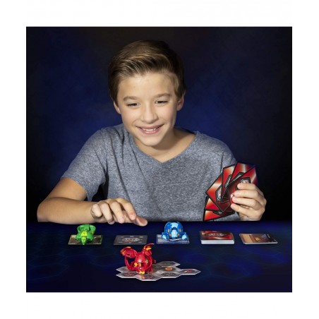 Bakugan Fangzor 2" Tall Collectible Action Figure & Trading Card for Ages 6 & Up $22.32 Action Figures