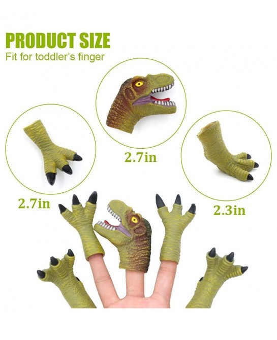 Dinosaur Figure Finger Toys Animal Bath Finger Puppets $32.86 Finger Puppets