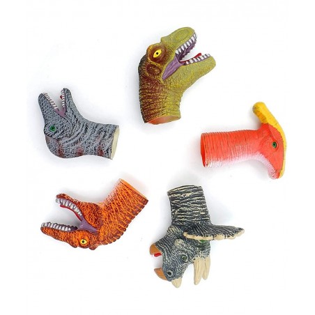 Dinosaur Figure Finger Toys Animal Bath Finger Puppets $32.86 Finger Puppets