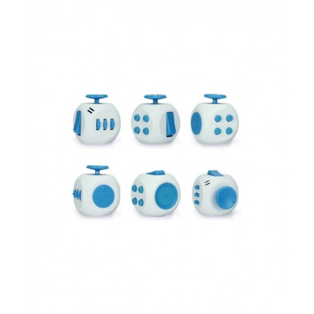 2-Pack Fidget Cubes Reduces Stress Pressure Anxiety Relief Clicker Toy for Adults & Kids (Black and Blue) $20.32 Fidget Toys