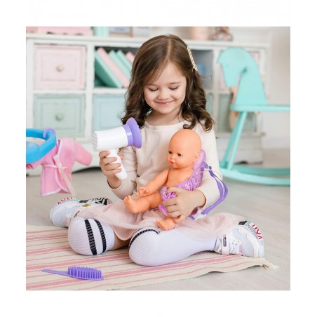 2 Pieces Baby Doll Carrier Backpacks Doll Portable Bags Doll Carrier Front Storage Bags with Straps Doll Accessories Fit for ...