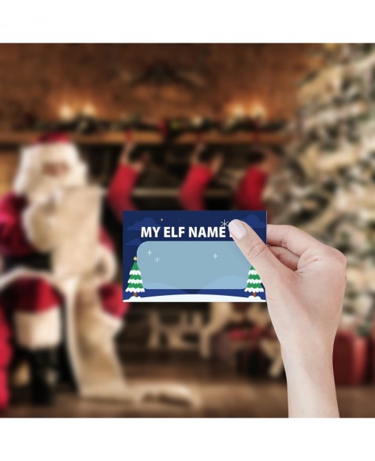 Christmas Games Sign - What's Your Elf Name Game Christmas games for families Christmas Party Games Holiday games（25C） $28.22...