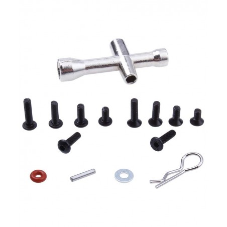 RC Screws Kit Repair Tool Box Hardware Fasteners for 1:8 1/10 RC Car Replacement (240-Pack) $22.25 Hobby Remote & App Control...