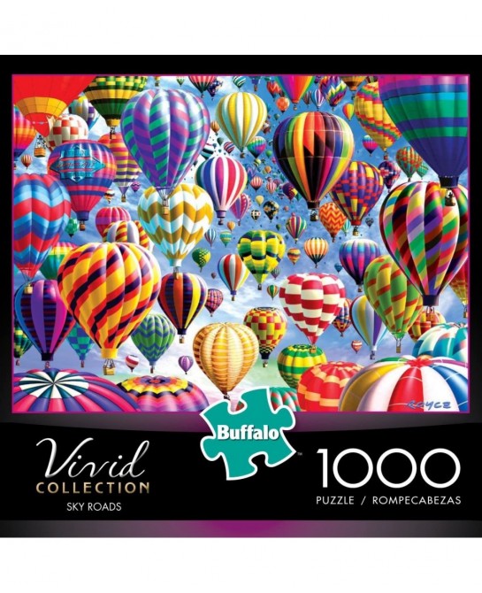 Sky Roads - 1000 Piece Jigsaw Puzzle $19.70 Jigsaw Puzzles