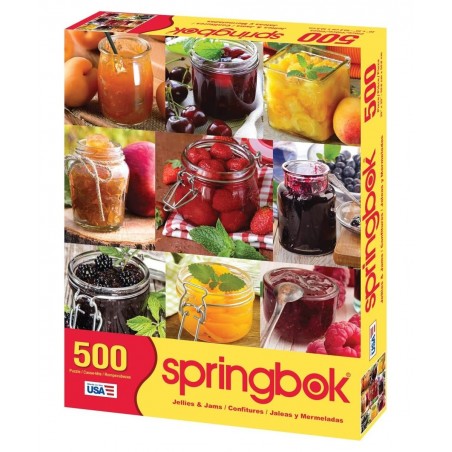 Springbok's 500 Piece Jigsaw Puzzle Jellies & Jam - Made in USA $28.07 Jigsaw Puzzles