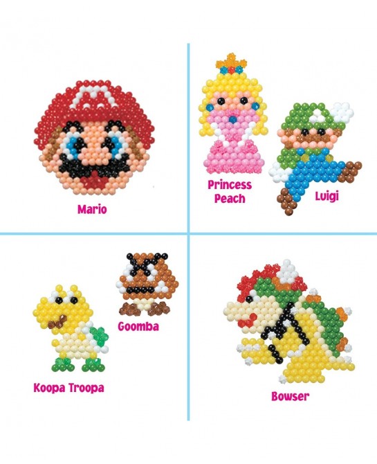 Super Mario? Creation Cube Kids Beads Arts and Crafts Complete Activity Kit $32.84 Early Development & Activity Toys