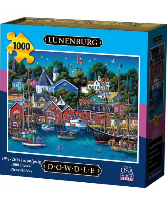 Dowdle Jigsaw Puzzle - Lunenberg - 1000 Piece $40.22 Jigsaw Puzzles