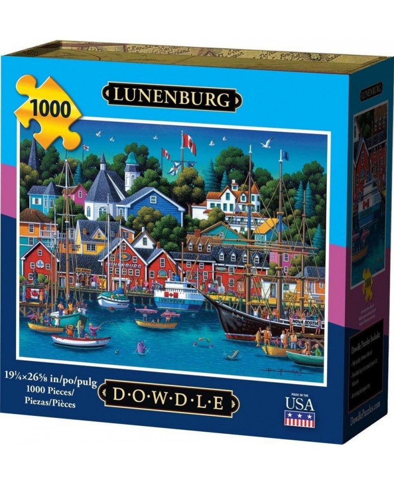 Dowdle Jigsaw Puzzle - Lunenberg - 1000 Piece $40.22 Jigsaw Puzzles