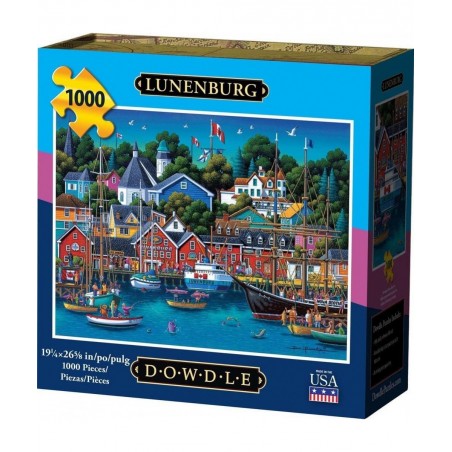 Dowdle Jigsaw Puzzle - Lunenberg - 1000 Piece $40.22 Jigsaw Puzzles