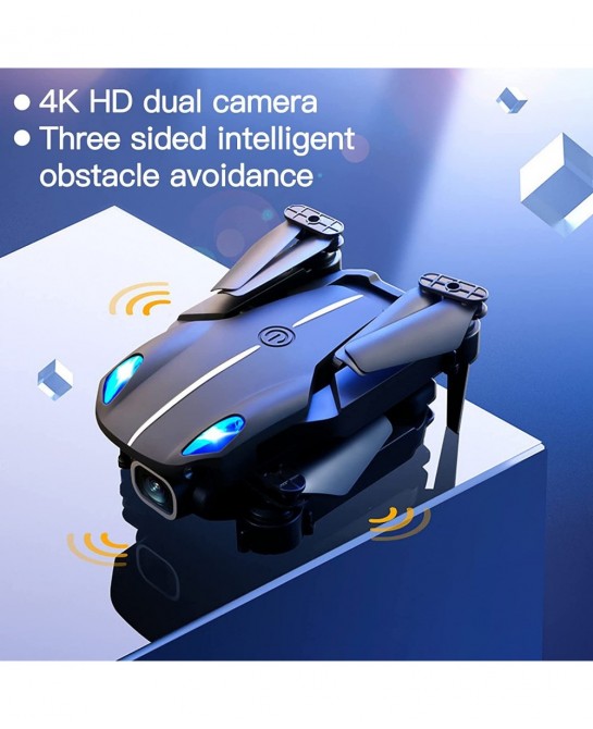 Mini Drone with 4K Dual Camera for Adults - KY907 RC Foldable Quadcopter Altitude Hold 3D Flips and Headless Mode One Key Sta...